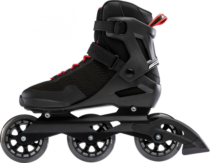 Rollerblade Herren Sirio 100 3wd Inlineskate 275 Black/Red, 275 Black/Red