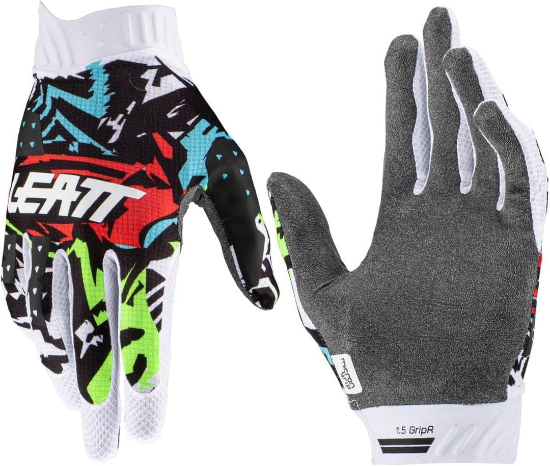 Leatt Unisex – Erwachsene Motorradhandschuh S Blau/Weiss/Rot/Blau, S Blau/Weiss/Rot/Blau
