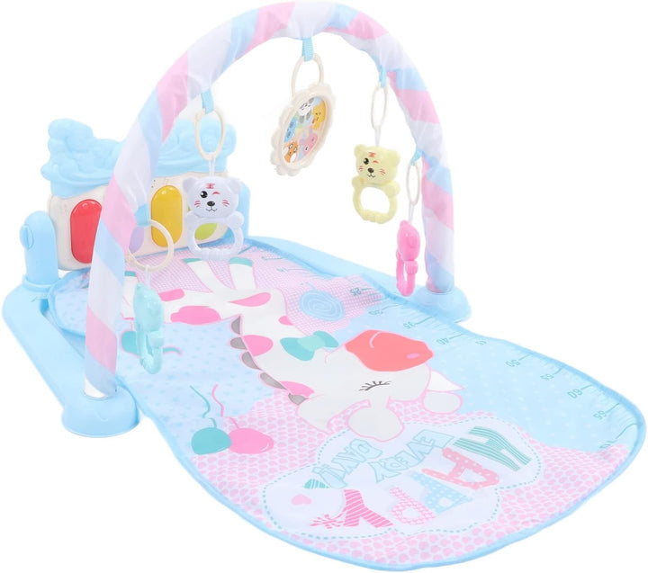 Baby Kick Play Piano Lernspielzeug Multifunktionale Babyspielmatte mit Klavierrasseln Babys