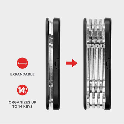 KeySmart iPro – Apple Find My App kompatibel – Find Your Lost Keys Smart Key Organizer Schlüsselanhä