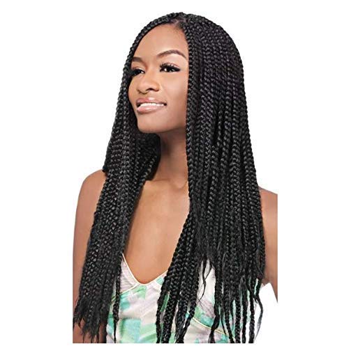 X-pression Premium Original Ultra Braid. - Color 1 ( ) by X-pression 1 6 Pack, 1 6 Pack