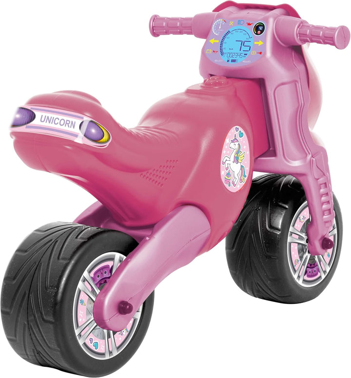Rutscher Motorrad Fahrzeug Cross 8 Kinder Laufrad Lauflernrad pink