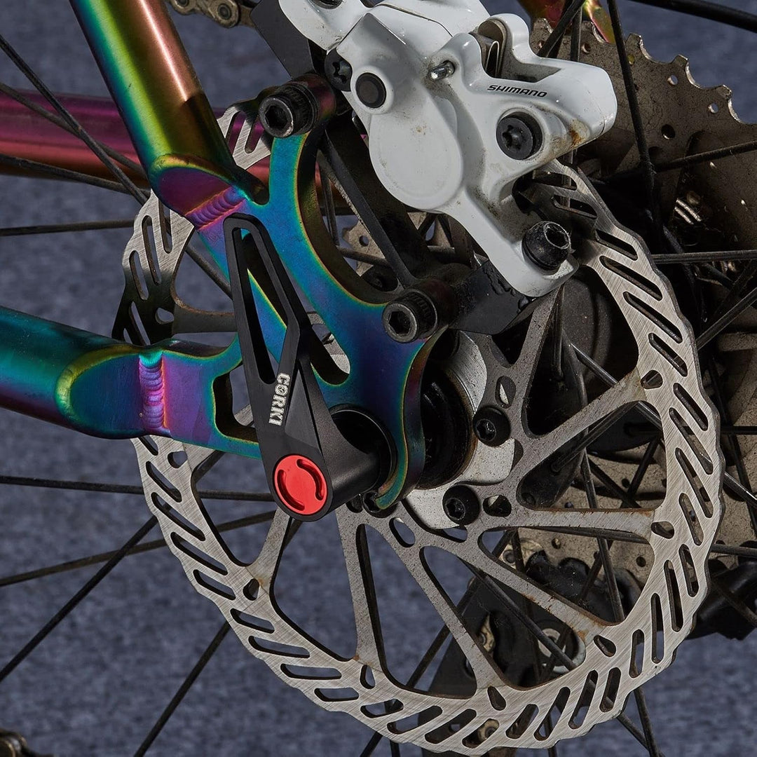 corki Cycles Titan Schnellspanner Set - verbessertes Ratschen/Schlüssel Design, für MTB & Rennräder