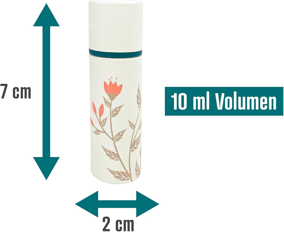 Wachsmann - leere Lippenstifthülsen - Lippenbalsam Behälter aus Pappe - 25 Stück | 10 ml Lippenstift