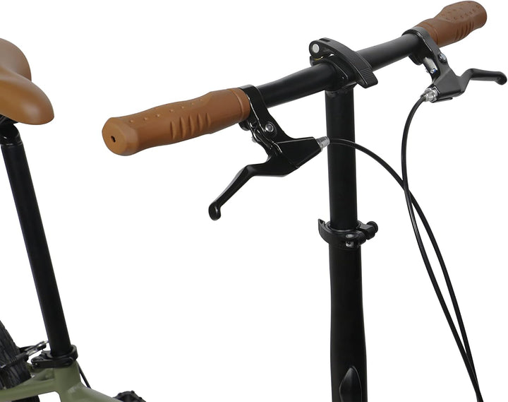 FabricBike Klappfahrrad, Alu-Rahmen, Single Speed, klapprad 20 Zoll, Folding, klapp Fahrrad, Klappra