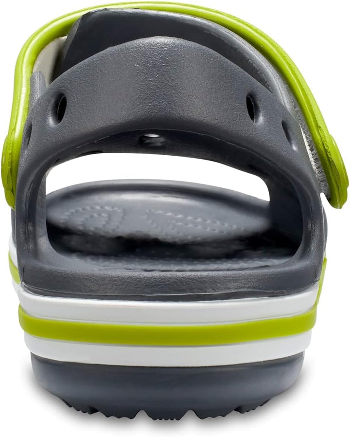 Crocs Bayaband Unisex Children's Sandal K Leisure Flip Flops Sportswear 19/20 EU Charcoal, 19/20 EU