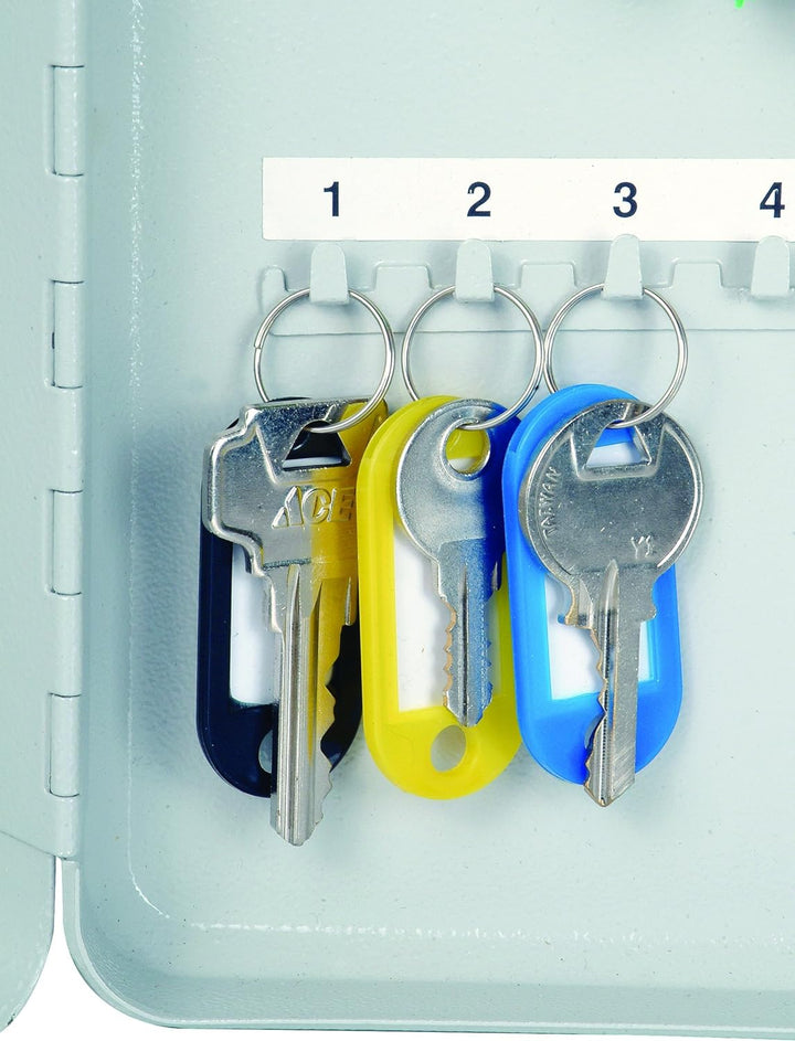 Helix Schlüsselsafe, Metall, weiss, 150 Key, 150 Key