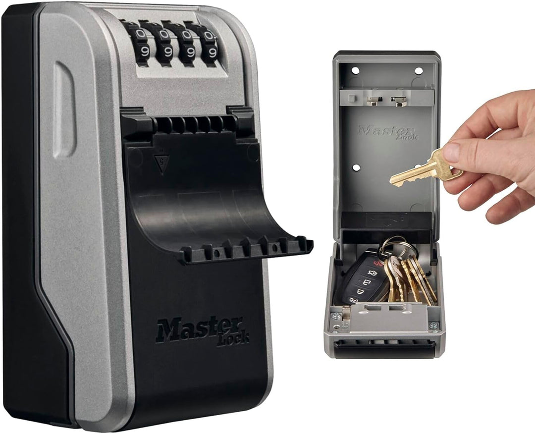 Master Lock Schlüsseltresor mit neuem innovativen Design, grossem Fassungsvermögen und hoher Sicherh