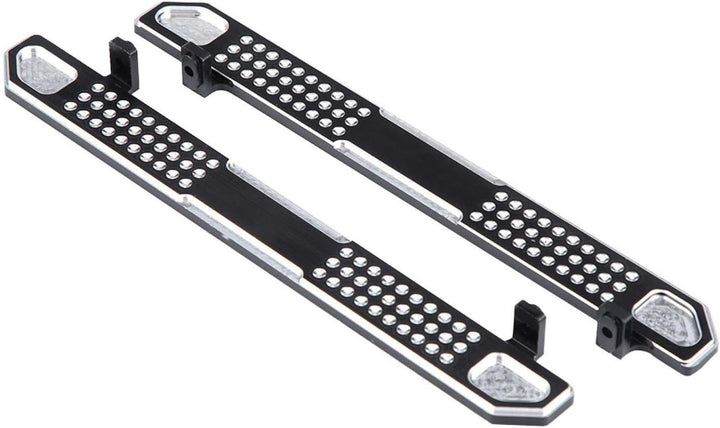 DAUERHAFT Trittbretter Fussplatte Glatte und helle Metalloberfläche, für RC Crawler, für RC Car Part
