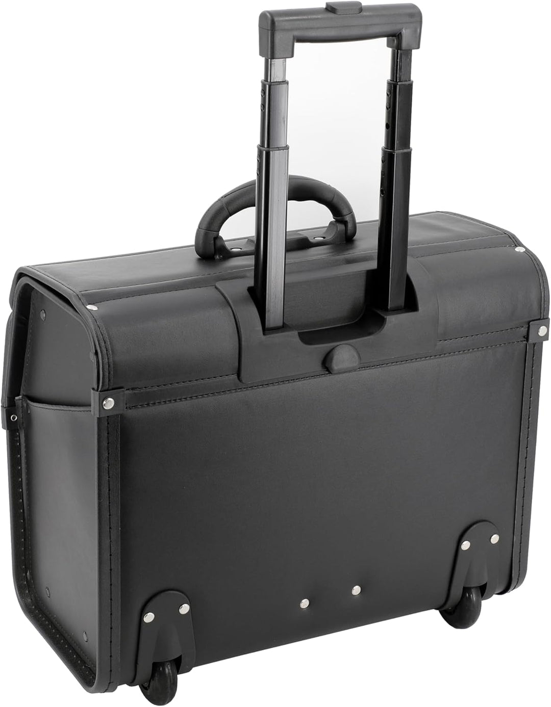 Alassio 45033 - Pilotenkoffer MONDO, aus strapazierfähigem Lederimitat, ca. 46 x 38 x 22 cm, schwarz