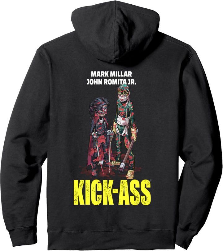 Millarworld Kick Ass Posterhit Girl Bloody Pullover Hoodie
