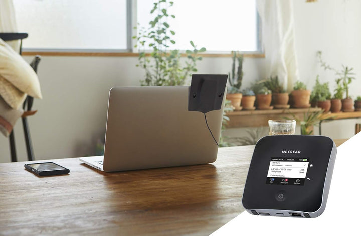 NETGEAR MR2100 Mobiler WLAN Router mit SIM Karte | 4G LTE Router mobil | bis 2 GBit/s Download-Speed