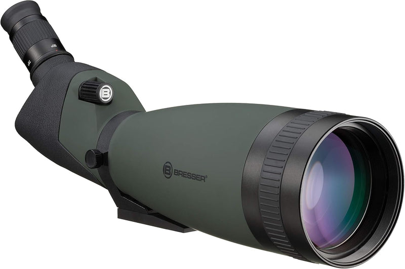 Bresser Spektiv Pirsch 25x-75x100, wasserdicht mit stufenloser Zoomfunktion und voller Mehrschichtve