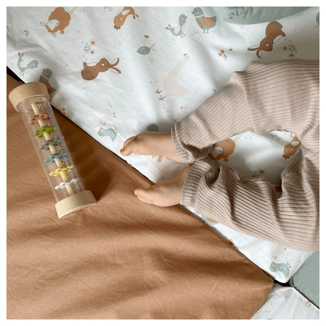TINÉO - Krabbeldecke – Aktivitätsmatte – Spielteppich für Babys – Motorikmatte – Bodenmatte für Baby