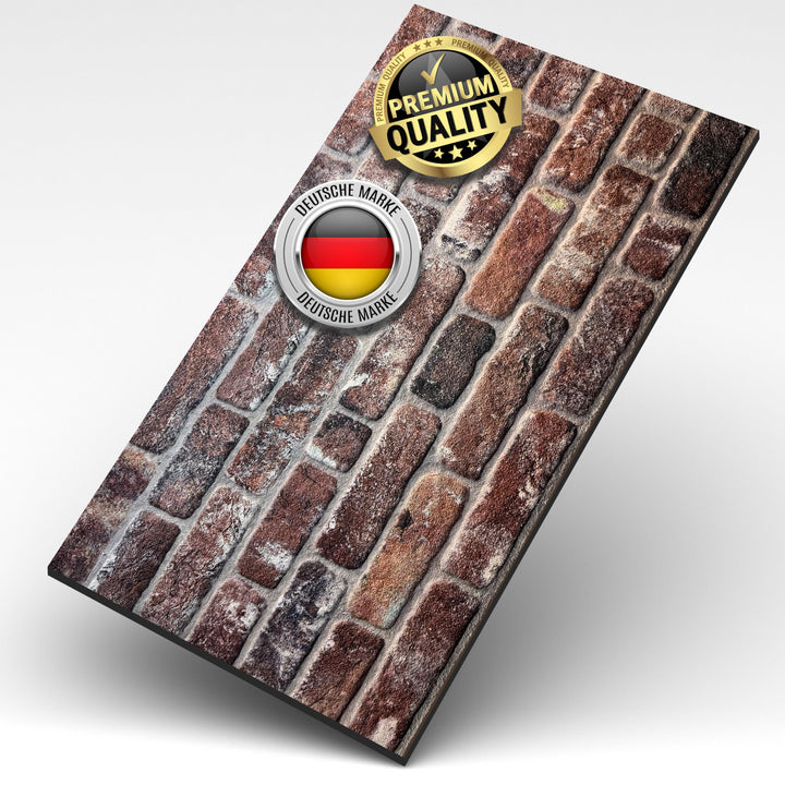 AS Country Stone® Wandverkleidung Steinoptik | 100x50x2 cm | 3D Effekt Wandpaneele Steinoptik für Kü