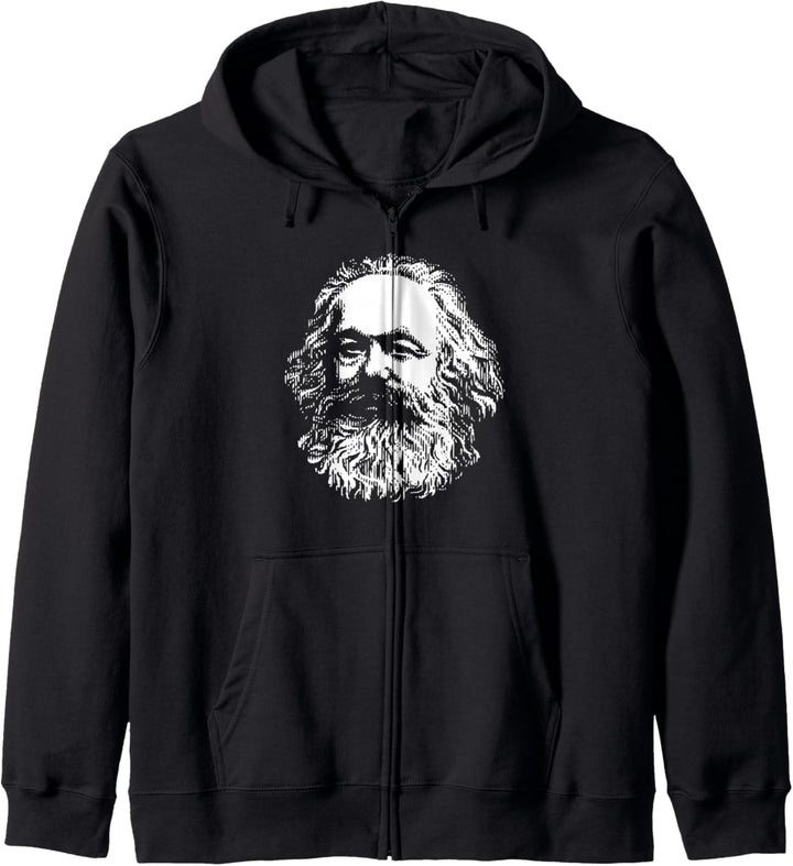 KARL MARX Communistischer Gründer Cool Communism Meme Kapuzenjacke