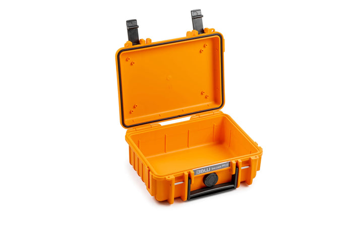 B&amp;W International Mehrzweckkoffer Outdoor 500 (PP.23) Orange – Leerkoffer – wasserdicht (IP67), stau