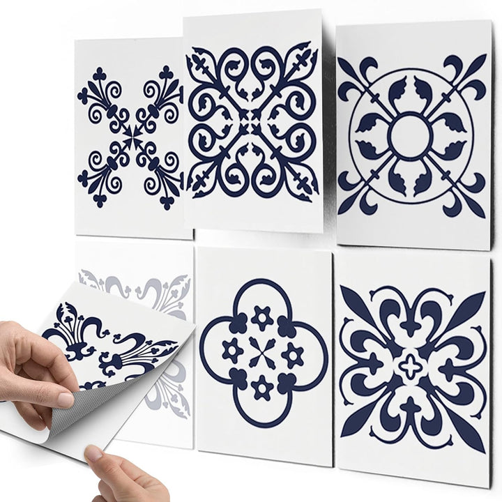 CREATISTO Mosaik-Fliesen Fliesensticker Fliesenfolie - Klebefolie Aufkleber für Wand-Fliesen I Klebe