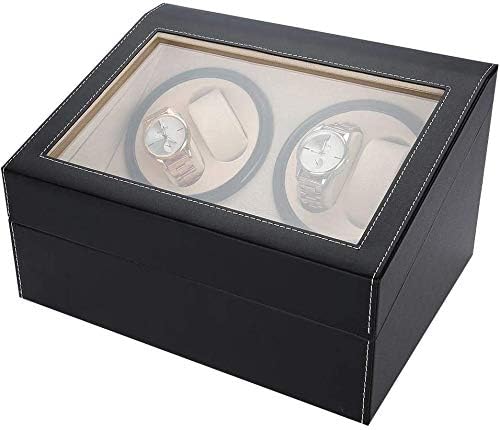 Uhrenbeweger luxuriöser automatischer Uhrenwender Uhrenvitrine für Automatikuhren, Watch Winder für