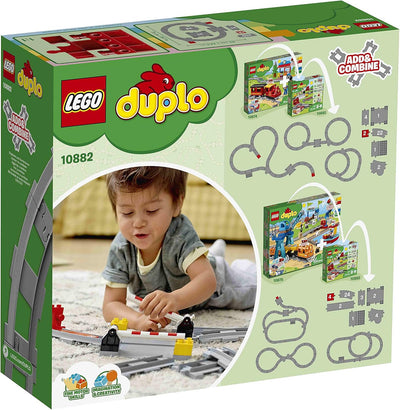 Lego Duplo 2er Set: 10882 Eisenbahn Schienen & 10872 Eisenbahnbrücke und Schienen