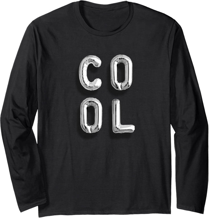 Coole Mylar-Luftballons. Langarmshirt