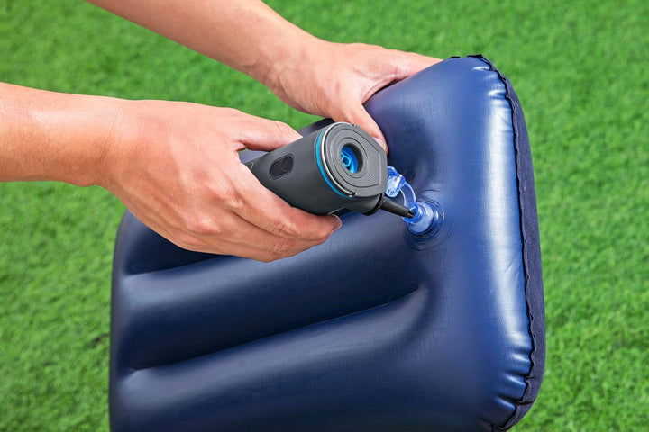 Bestway PowerTouch Pocket Akkubetriebene Luftpumpe 200 l/min – Elektrische Pumpe USB C, für Luftmatr