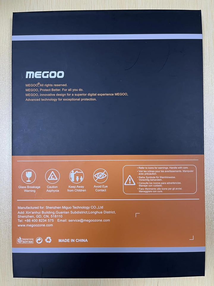 MEGOO Displayschutzfolie für Microsoft Surface Laptop 5/ Surface Laptop 4 (15 Zoll),Einfache Install