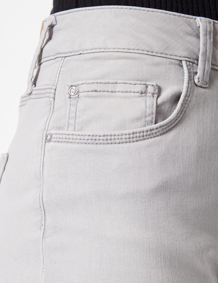 Timezone Damen Tight Aleenatz Womenshape Freizeithose 24W / 28L Sand Grey Wash, 24W / 28L Sand Grey