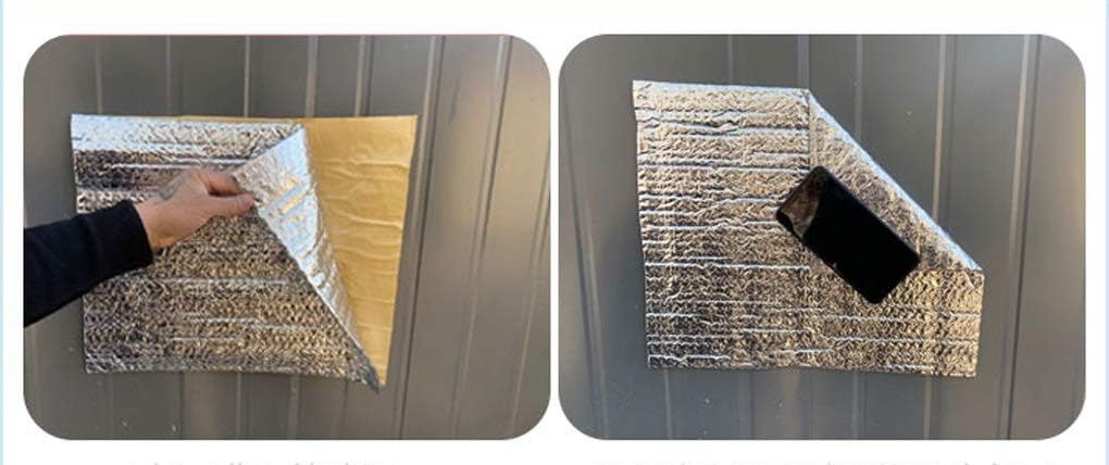Dami Dämmfolie Selbstklebend Wand Isolierung Isolierfolie Dämmfolie Aluminium Strahlt Die Wärme Heiz