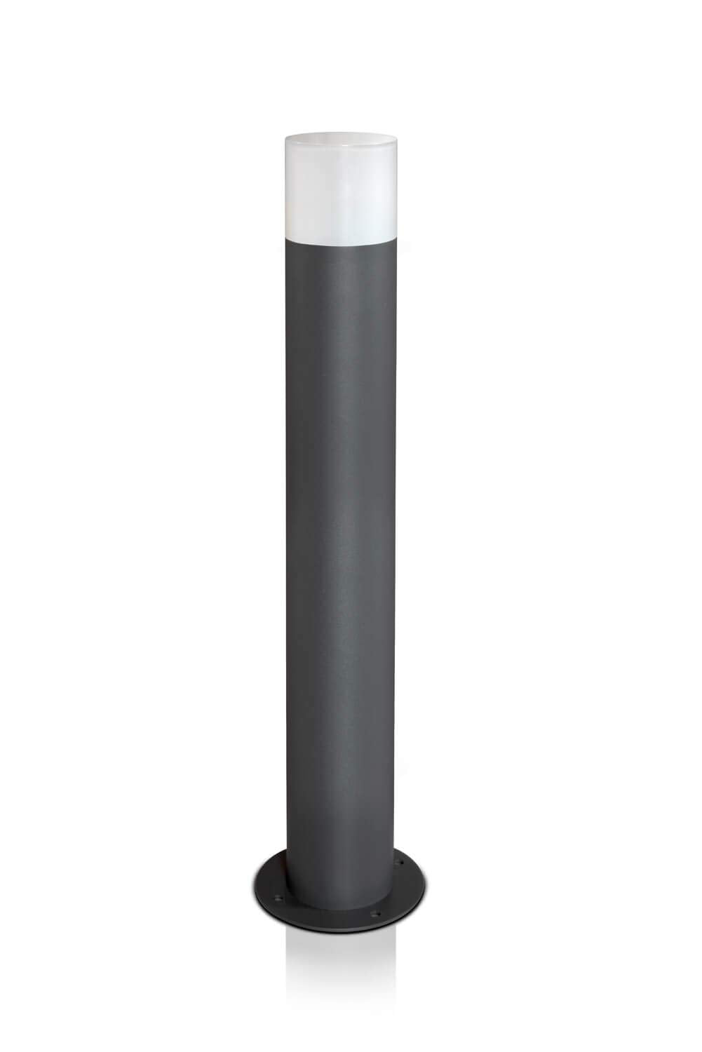 LED Universum Aussenstehleuchte Wegeleuchte 60cm Ø9cm anthrazit aus sehr dickem robustem Aluminium,