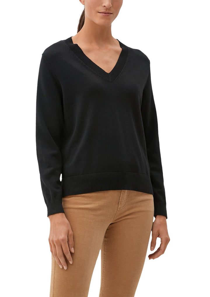 s.Oliver Damen 10.2.11.17.170.2118888 Pullover (1er Pack) 34 9999_schwarz, 34 9999_schwarz