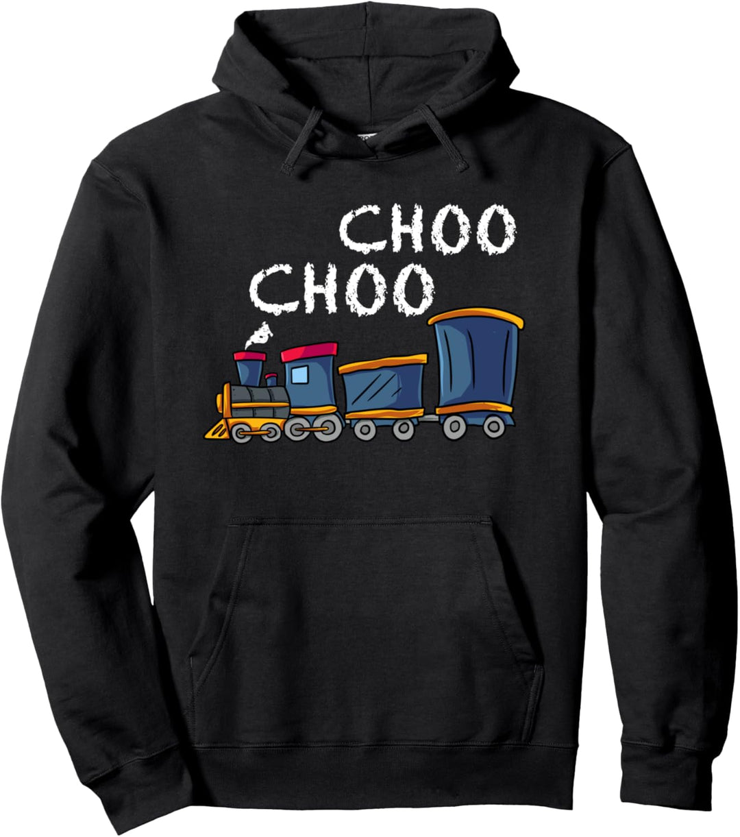 Geburtstag Zug Outfit für Jungen oder Mädchen Lokomotive Pullover Hoodie