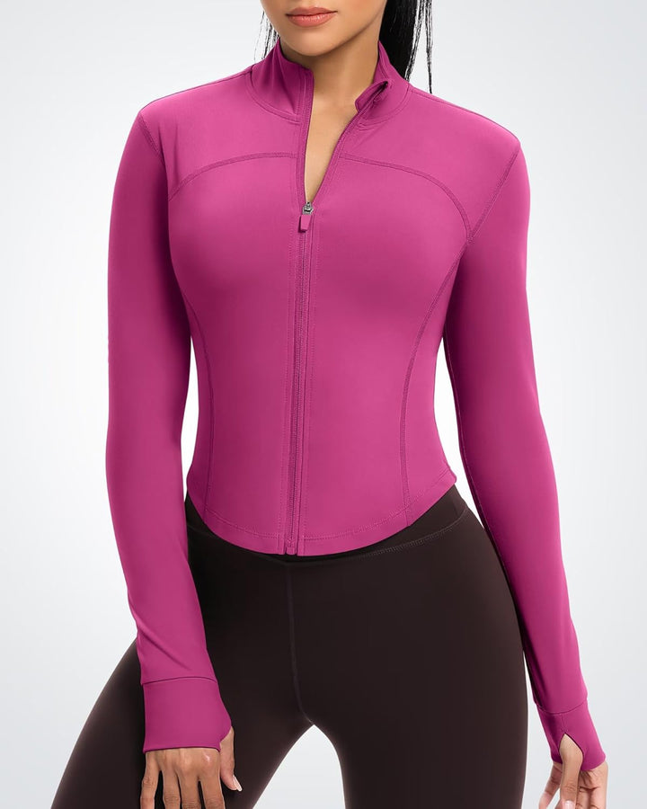 QUEENIEKE Damen Gym Jacket, XS Hei&#xDF;es Rosa
