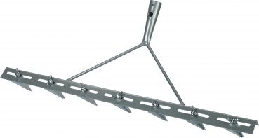 Triuso Rillenzieher 7 verzinkte verstellbare Scharen B=67cm Furchenzieher Schare Schraen Saat Pflanz