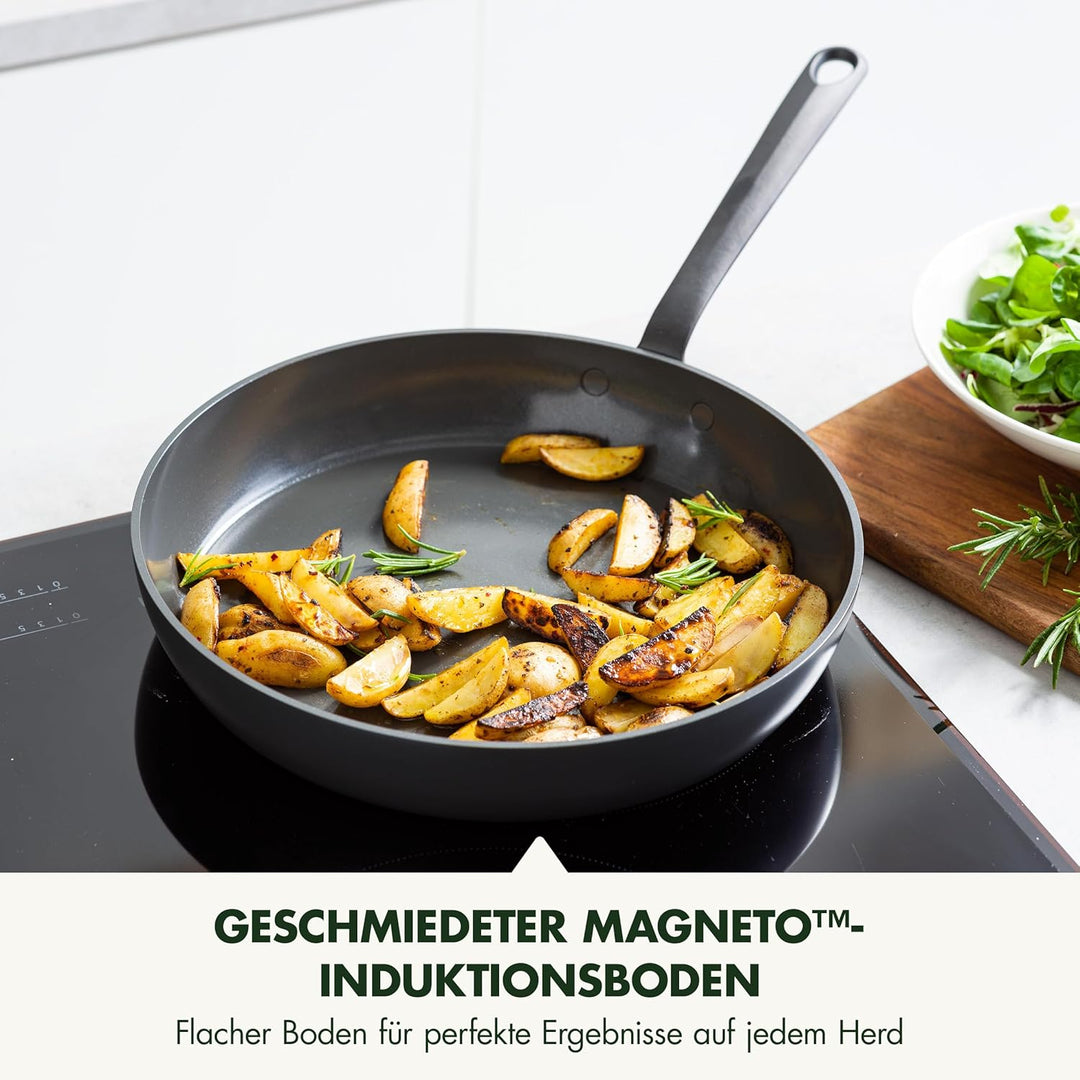 GreenPan Craft Hartanodisierte gesunde keramische Antihaft-Bratpfanne 28 cm, PFAS-frei, induktionsge