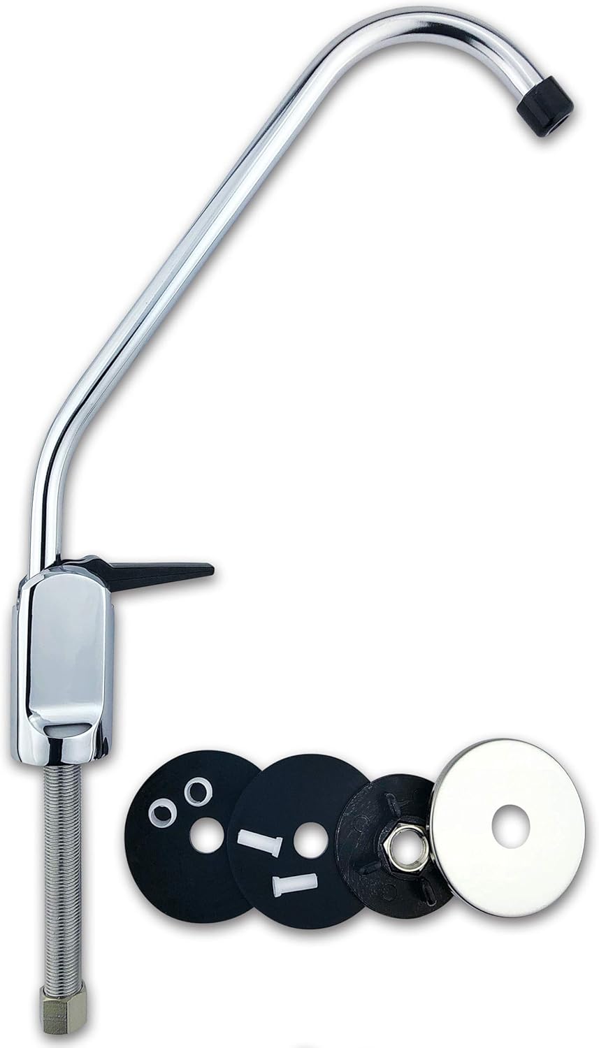 Trink-Wasserhahn, mit Druckhebel, für filtriertes Wasser