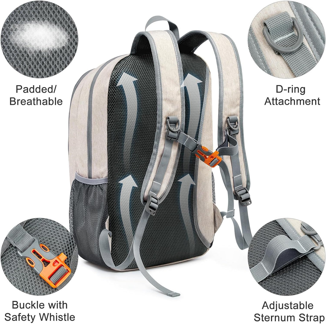 G4Free Kleiner Rucksack 12L/20L Unisex Tagesrucksack Leichter Reiserucksack Wanderrucksack Trekkingr