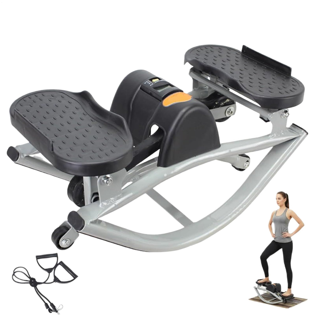 Rock Stepper Trainingsgerät | Trainingsgerät für Zuhause,Seitliches Wippen Fitness Stepper - Für Fra