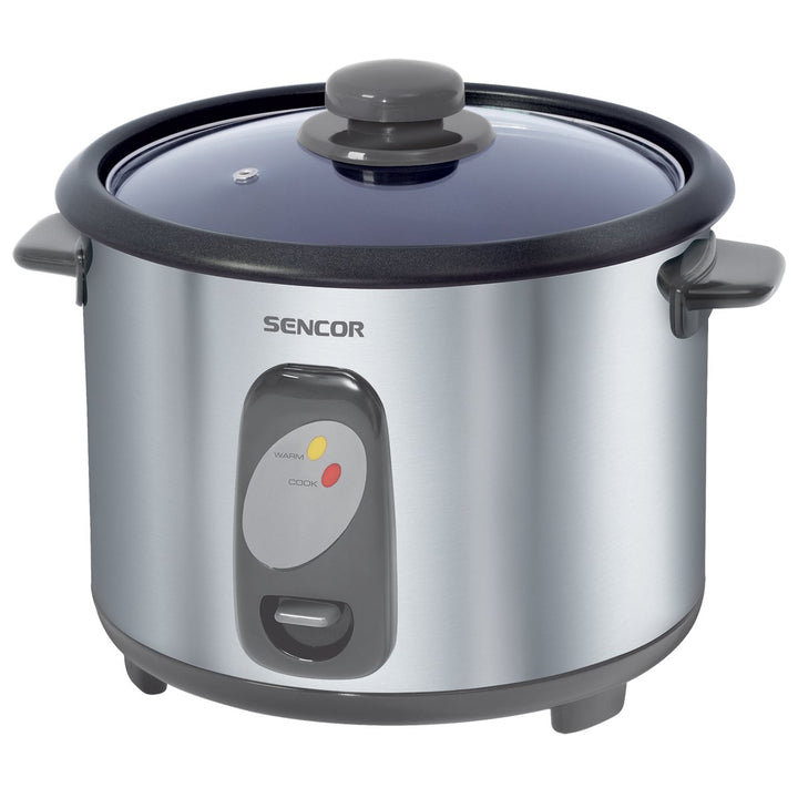 SENCOR SRM 1800SS Reiskocher, Stainless Steel, Silber