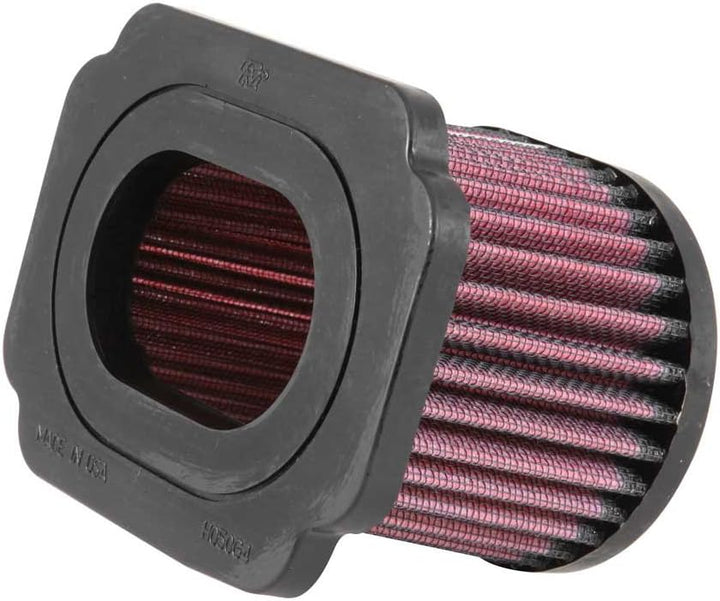K&N YA-6814 Motorrad Luftfilter, Rot