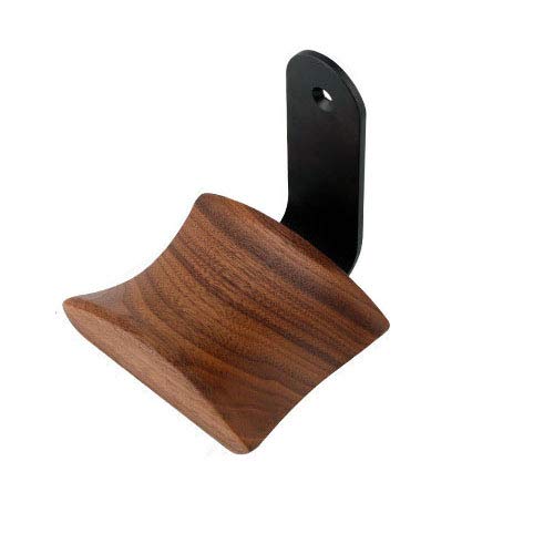 KiaoTime Kopfhörer-Halter, Headset-Ständer, Walnussholz, Kopfhörerhalter, Haken, Schreibtisch, Tisch