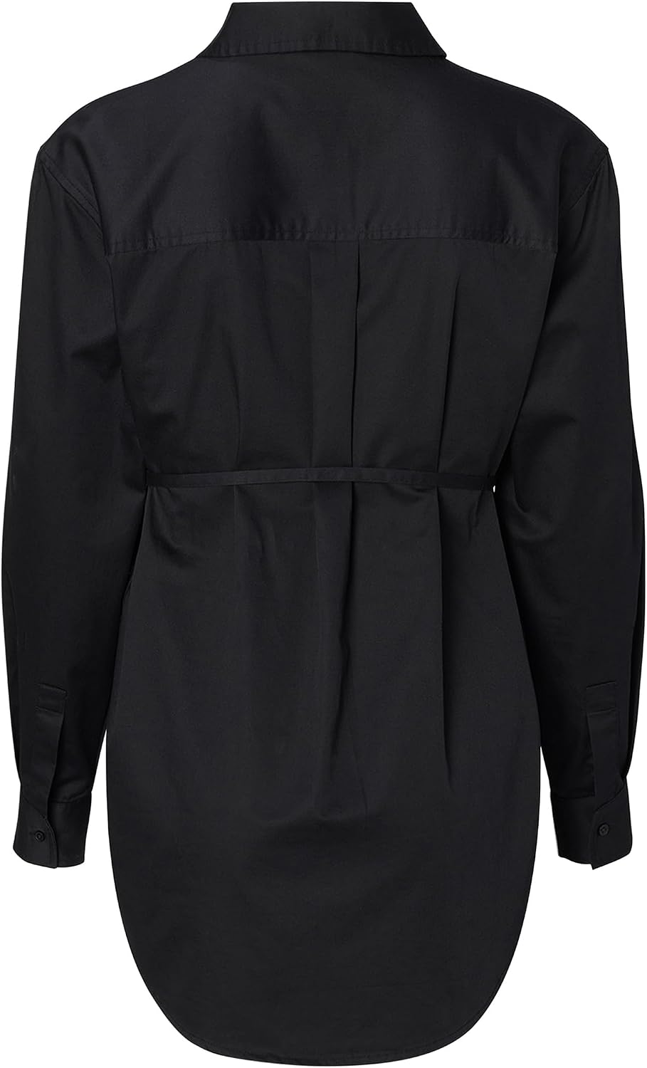 Noppies Damen Arles Nursing Blouse Ls Bluse L Black - P090, L Black - P090