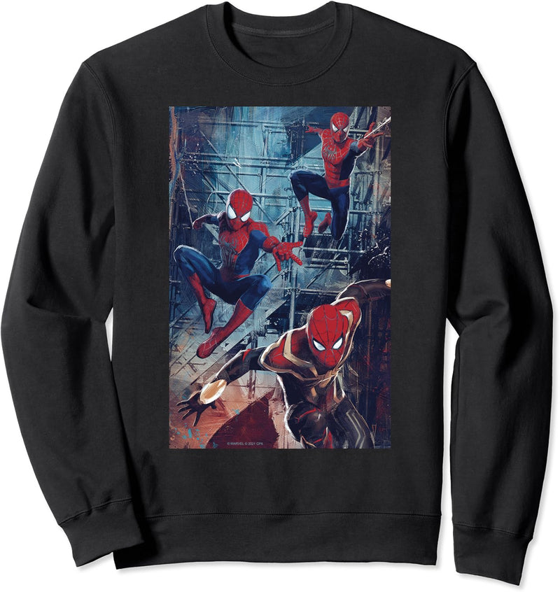 Marvel Spider-Man: No Way Home Spider-Men Jump Sweatshirt