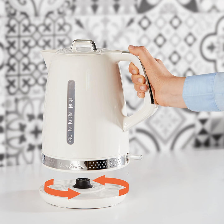Bollitore elettrico Moulinex BY320A, Edelstahl