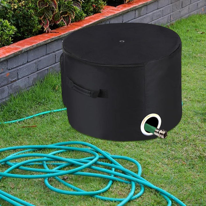 Generisch Gartenschlauch Aufbewahrungstopf,Robuster Schlauchtrommel-Behälter für den Garten - Grossv