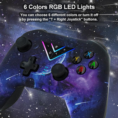 DuLingKer Switch Controller, Wireless Controller für Switch/Switch Lite/Switch OLED/Windows PC/Steam