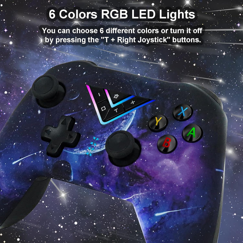 DuLingKer Switch Controller, Wireless Controller für Switch/Switch Lite/Switch OLED/Windows PC/Steam