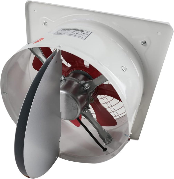 ECUTEE 220V 12" Axiallüfter Abluftventilator 300mm Axialventilator Küchenabluftventilator Industriel