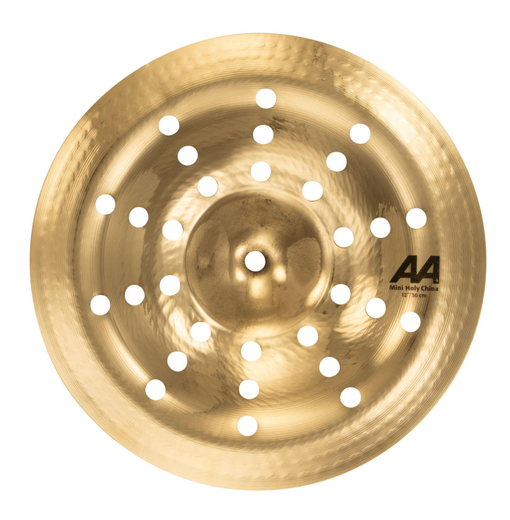 Sabian 12” AA Mini Holy China, Brillant Finish 12 Inch Mini Holy China, 12 Inch Mini Holy China