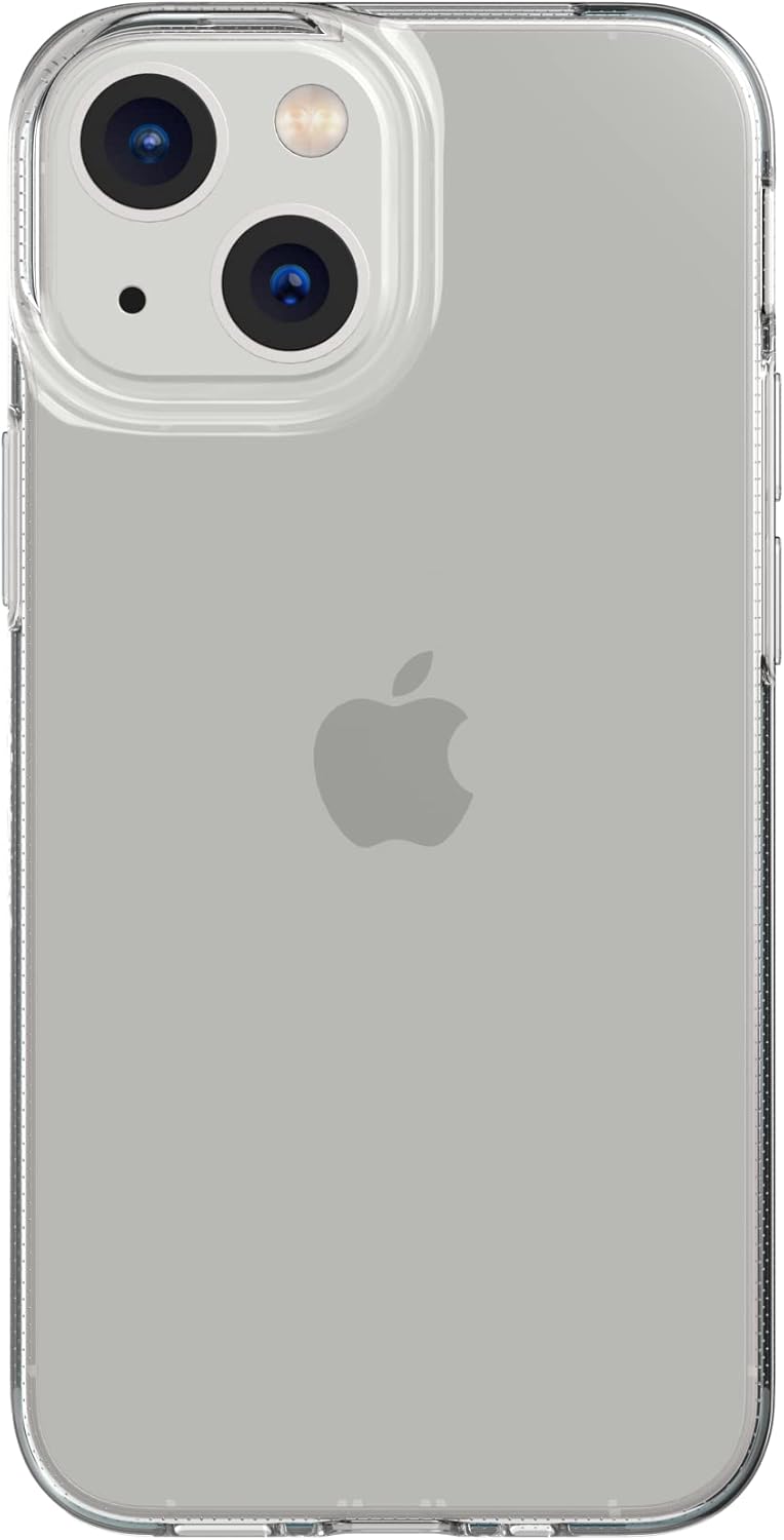 tech21 T21-9158 Evo Lite für iPhone 13 Mini - Clear Everyday Case mit 2,4 m Multi-Drop-Schutz farblo